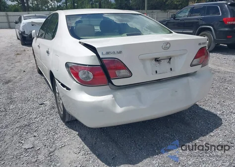 2004 Lexus Es 330 из США, поврежденный, VIN JTHBA30G545032163